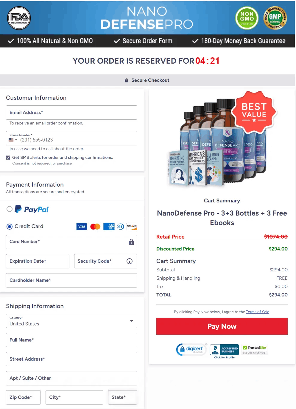 Buy NanoDefense Pro